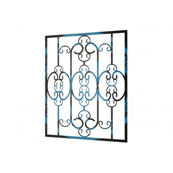 Кованая решетка люкс-29